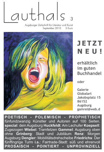 Lauthals 3 Literaturzeitschrift Augsburg