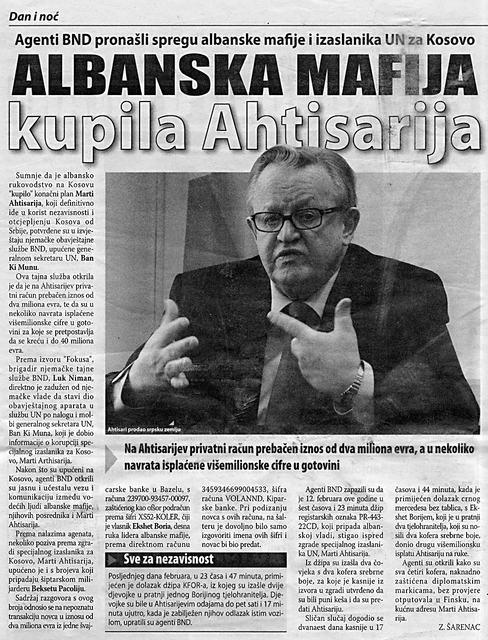 Ahtisaari
