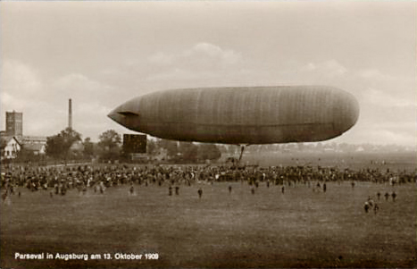 Parseval P1 Augsburg 1909 - KoKa Augsburg