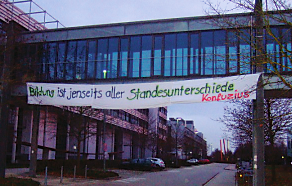 Bildungsstreik Uni Augsburg