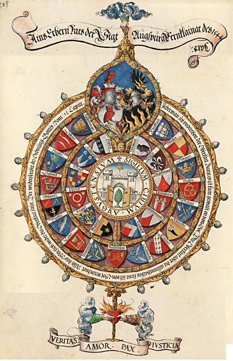 Ehrenkleinod Augsburg 1544  --  KoKa Augsburg
