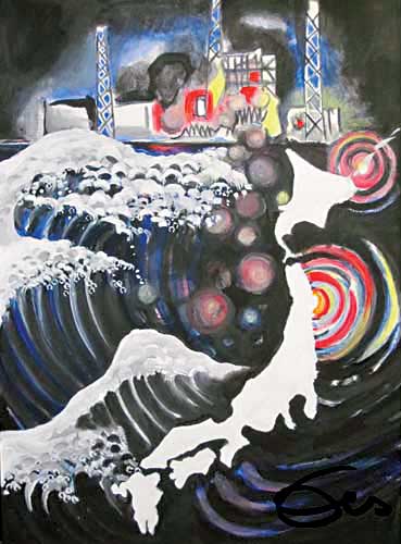 Tsunami Fukushima - E. Ernicke-Sauer, Augsburg