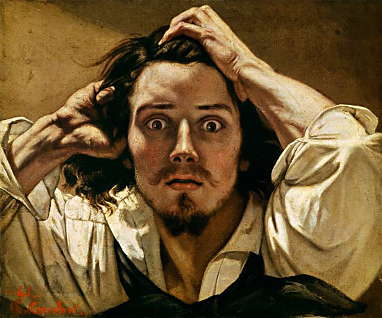 Gustave Courbet - Selbstbildnis
