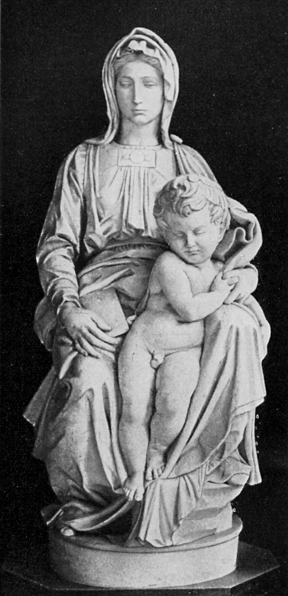 Michelangelo Madonna mit Kind Br&uuml;gge  --  KoKa Augsburg