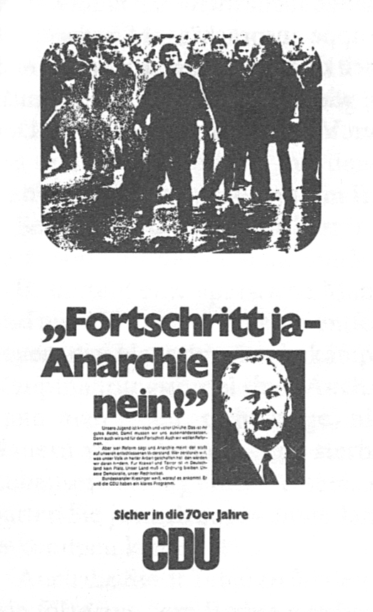 plakat 1969 cdu